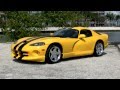 2002 Dodge Viper GTS Coupe Gulfstream Motorcars Viper Race Yellow