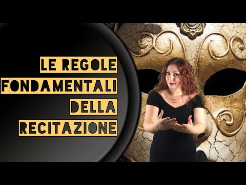 Opera Pills - Le regole fondamentali della recitazione - Prima di salire su un palcoscenico!