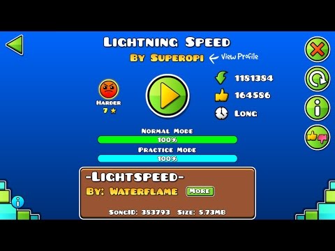 Lightning Speed By Superopi- [Geometry Dash]