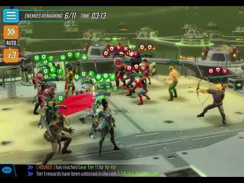 MSF - Yeti (Agents of Z) - Ultimus VII, G4 - Bow Flex - Testing Yo-Yo without Black Bolt?