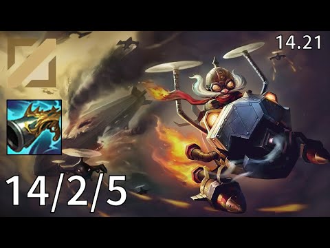 Corki Mid vs Orianna - EUW Master | Patch 14.21