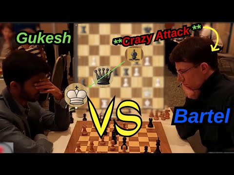 BRUTAL ATTACK! | D. Gukesh vs M. Bartel