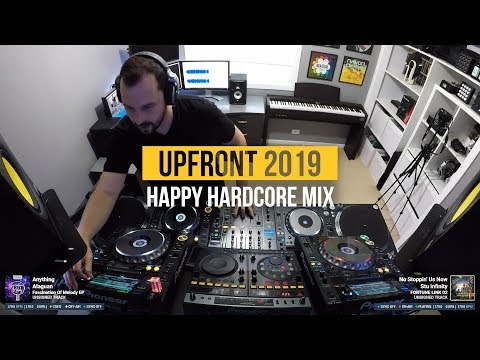 DJ Cotts - Upfront Happy Hardcore 2019 Mix