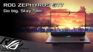 Video 0 of Product ASUS ROG Zephyrus S17 GX701 Gaming Laptop