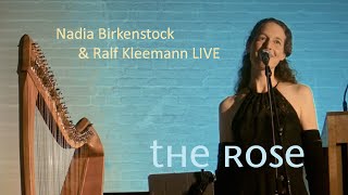 "The Rose"  - Nadia Birkenstock &amp; Ralf Kleemann (Celtic Harp) LIVE in Hamburg