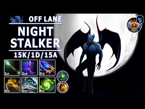 Night Stalker Off Lane | 7.31b | Pos 3 NS Guide | Dota 2 Immortal Gameplay