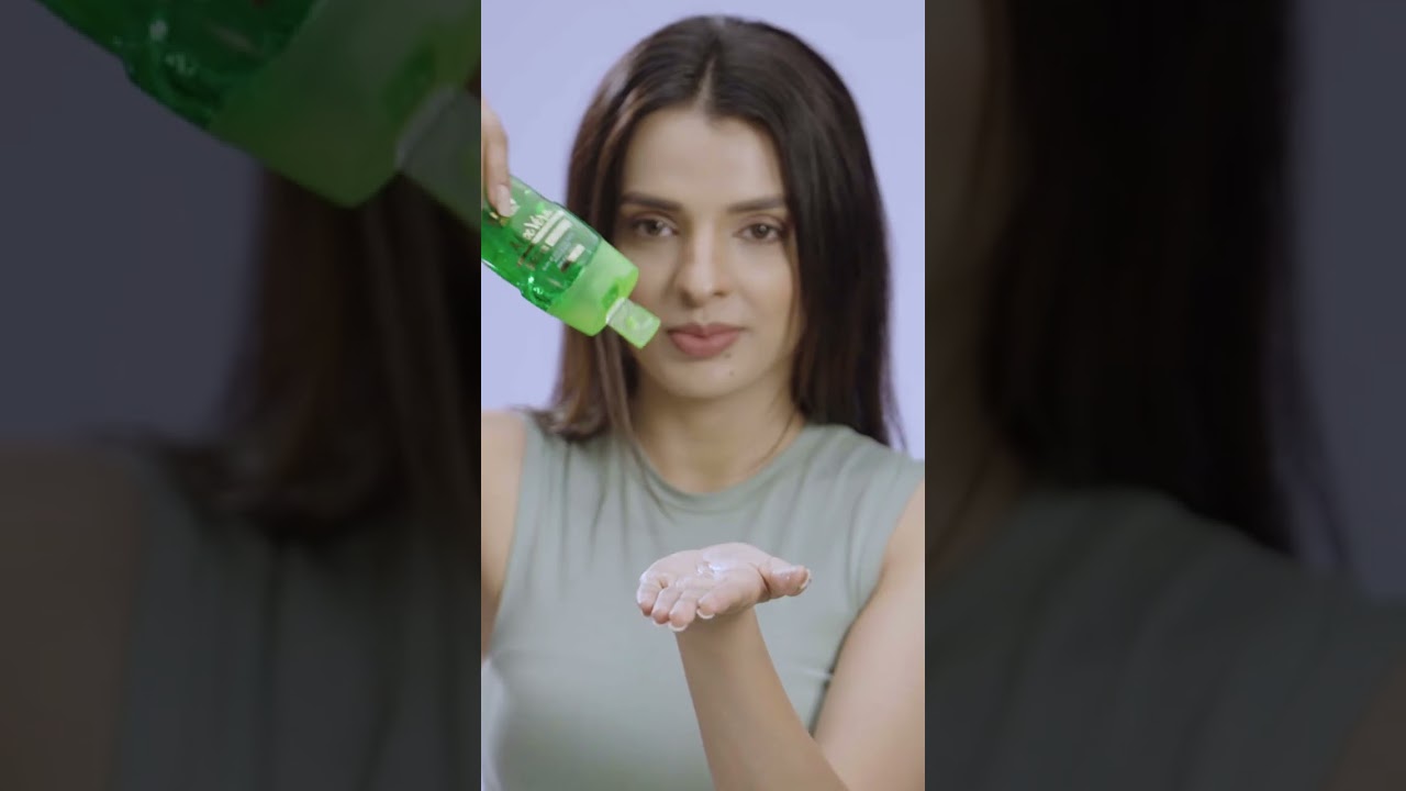 Hydrate with our 99% Pure AloeVera Gel! 💚 #asmr #wowskinscience #aloeveragel #shorts