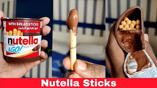 Nutella Go Breadsticks Chocolate Dip Biscuit Wafer | Nutella Chocolate Candy | #shorts