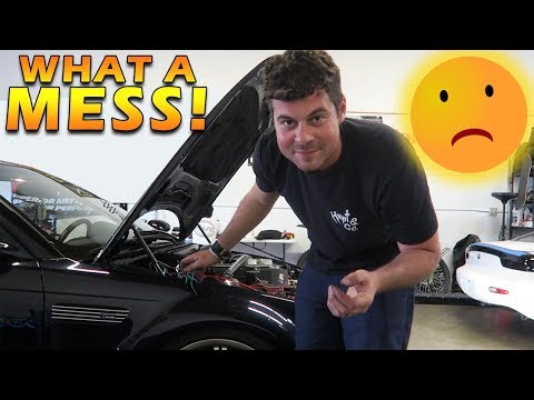 INSTALLING A MISHIMOTO FAN CONTROLLER ON MY SUPERCHARGED E46 M3!