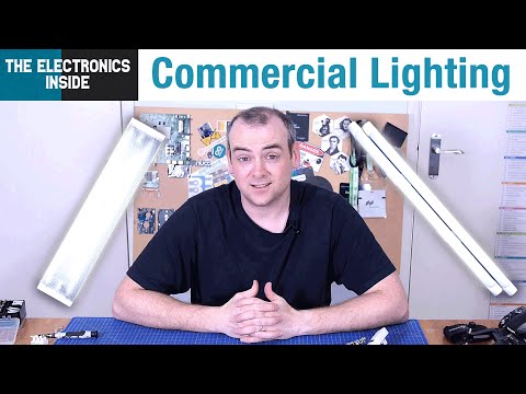 Fluorescent Tube vs LED Lighting - The Electronics Inside