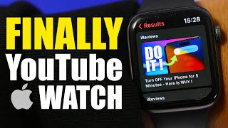 How To Watch YouTube VIDEOS on Apple Watch !