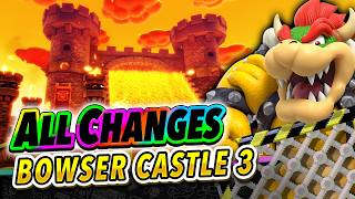 16-Bit Re-Masterpiece!? All Changes in Bowser Castle 3! | Classics VS Mario Kart 8 ANALYSIS