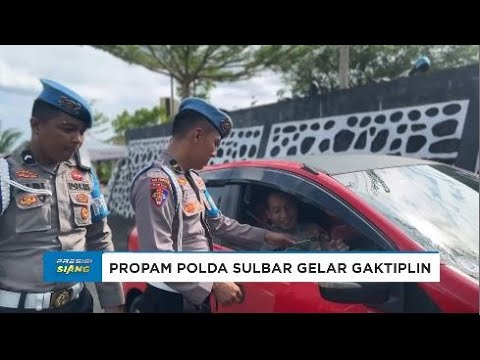 PROPAM POLDA SULBAR GENCAR LAKUKAN KEGIATAN GAKTIPLIN