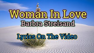 Woman In Love (Lyrics Video) - Barbra Streisand