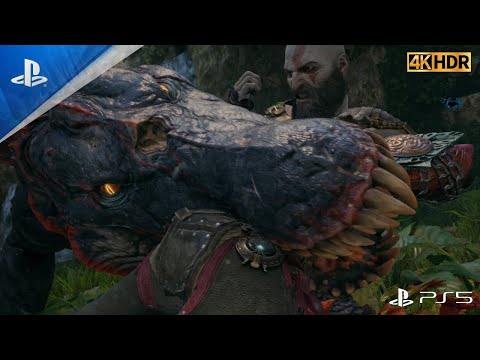 God of War Ragnarok Double Dreki  Fight Kratos and Freya