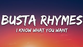 Busta Rhymes, Mariah Carey - I Know What You Want (Lyrics) ft. Flipmode Squad