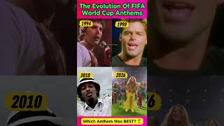 The Evolution Of FIFA World Cup Anthems 🏆 32 Years Of Iconic Songs #FIFA #WorldCup #shakira 