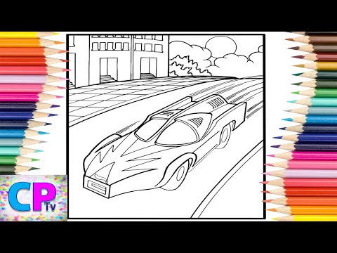 Hot Wheels Coloring Pages/Super Speed Car from Hot Wheels/3rd Prototype - I Know [NCS Release]