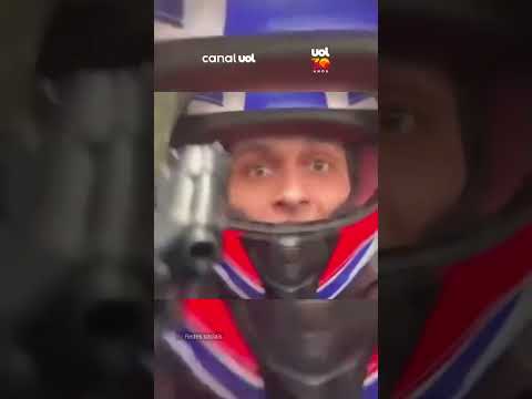 Ladrão reage à buzina de motorista e aponta arma para carro blindado em SP