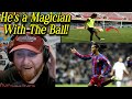 NFL Fan Reacts to Ronaldinho Gaucho - Impossible Moments