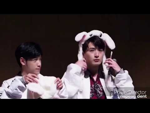 Krist and Singto wearing Cute Rabbit hats - [180707] Krist Singto Fanmeet in Korea