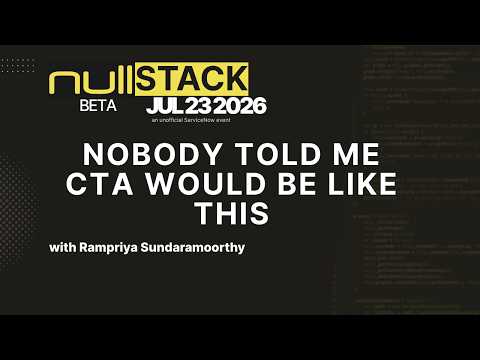 Nobody Told Me CTA Would Be Like This