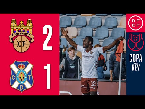 Resumen Copa del Rey | Pontevedra CF 2-1 CD Tenerife | Segunda eliminatoria