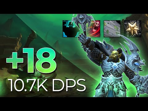 +18 Theater of Pain Fortified | Kyrian 10.7K Overall | 9.2 Fury Warrior DPS M+