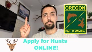 ODFW Apply for Hunts: How to (2020)