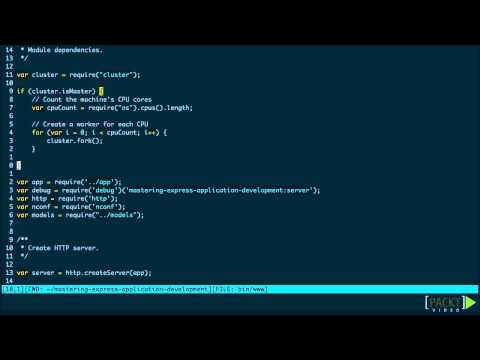 Learn Mastering Exp Web App Dvpmt Improving Performance Node js Cluster ...