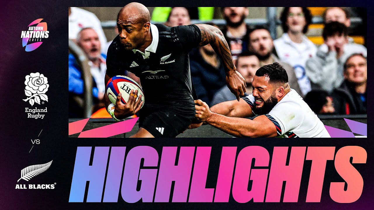 HIGHLIGHTS | ENGLAND V NEW ZEALAND | AUTUMN NATIONS SERIES 2024