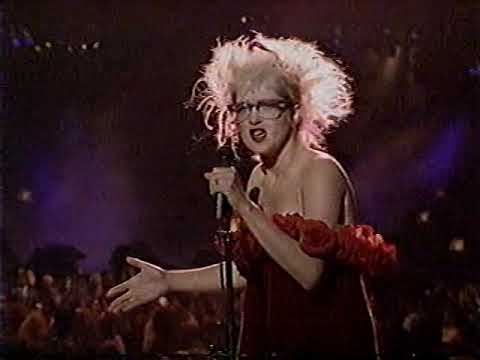 Cyndi Lauper & Peter Gabriel 9-11-87 video vanguard award