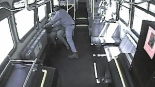 Watch How This Brave Driver Saved An Elderly Woman Being Attacked By Man On Bus