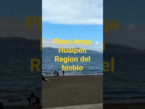Playa Lenga.Hualpen.Octaba región del biobio