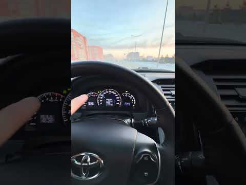 Расход бензина Камри 50,обьем 2 литра.  #расход#камри50