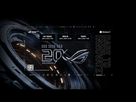 Dare to Innovate - CES 2026 Launch Event | ROG