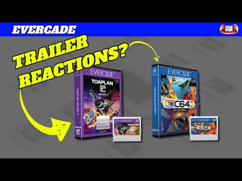 Evercade's NEW C64 & TOAPLAN Collections - Trailer Reactions!
