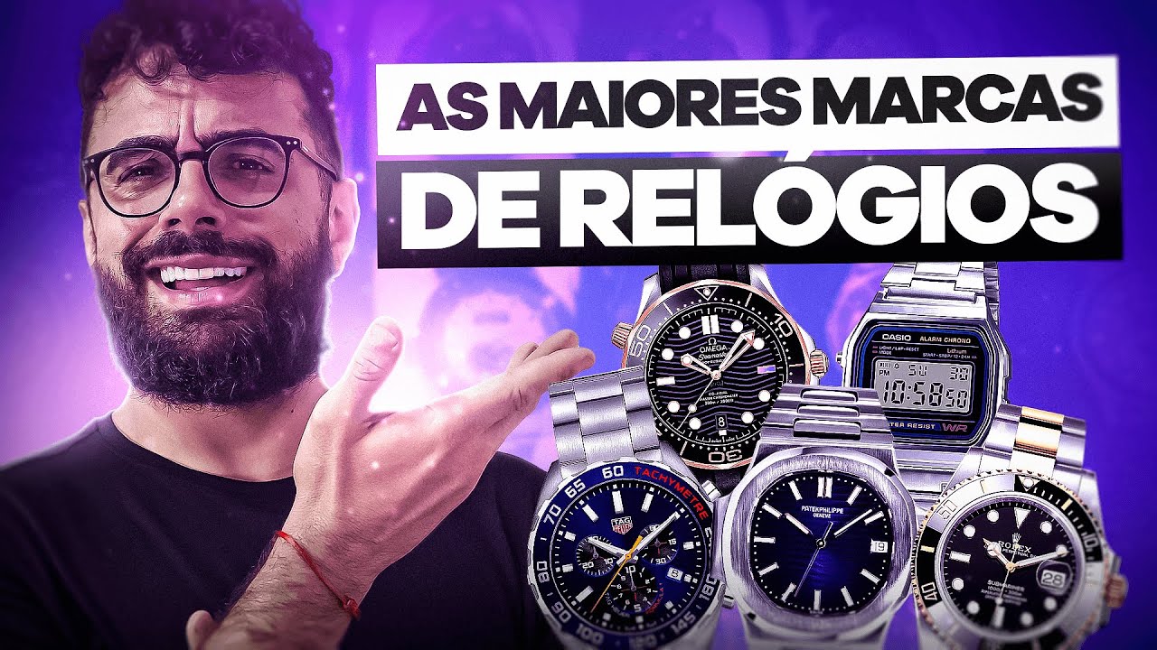 14 MARCAS de RELÓGIO MASCULINO que TODO HOMEM tem que conhecer | MODA MASCULINA 2025