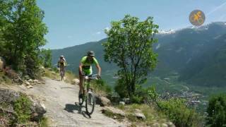 Biken im Vinschgau-Südtirol in einem Bikeurlaub im Hotel Jagdhof-Latsch