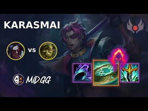 MID.GG: [ KarasMai ] Kayn JUNGLE vs Ivern | NA GRANDMASTER | LOL Season 2026