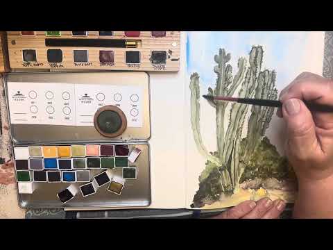 Sketchbook Time in My New Etcher Signature Series Perfect Sketchbook with essee Watercolors k