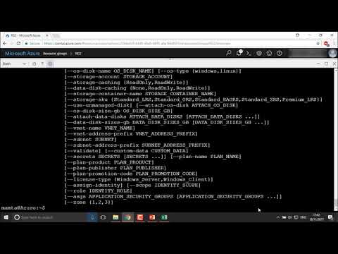 Azure VM Using Azure Cli