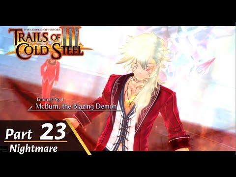 Trails of Cold Steel 3 (Nightmare) Part 23 - Chapter 2 End - No Commentary