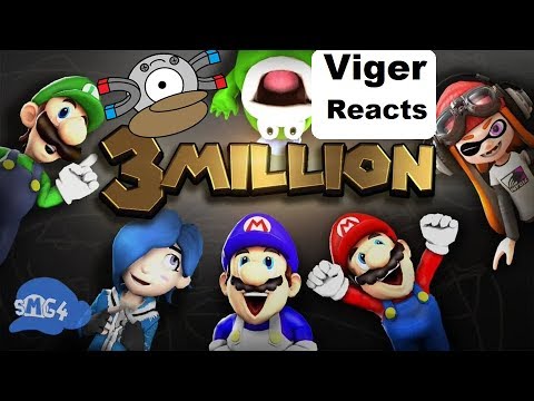 Viger Reacts to SMG4's "3 MILLION SUB FAN COLLAB SPECIAL"