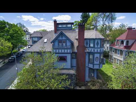 17 Cushing Ave. Jones Hill, Dorchester. Drone Flyover Video
