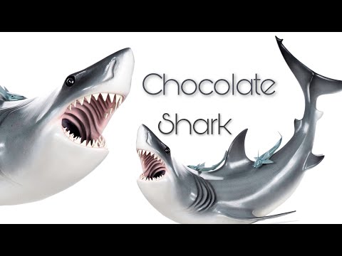 You Better Eat This Chocolate Shark Before it Eats You