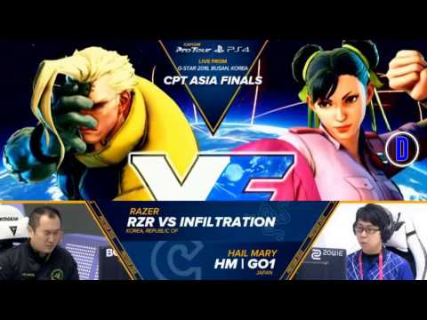 SFV: Infiltration vs GO1 CPT Asia Finals Top 16 - Capcom ProTour 2016