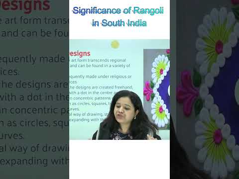 Significance of Rangoli in South India | Art & Culture | UPSC 2023 | Yatharth IAS |