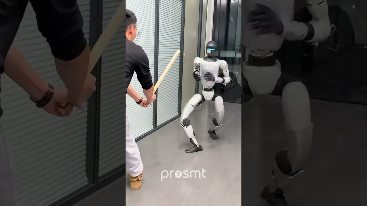 Kungfu ustası bir robot! #unitree #g1 #robot