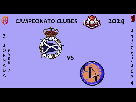 REAL CANOE N C //CADIZCBGADES INSTITUTO EUROPEO #3 FD CECF CAMPEONATO CLUBES CADETE 2024